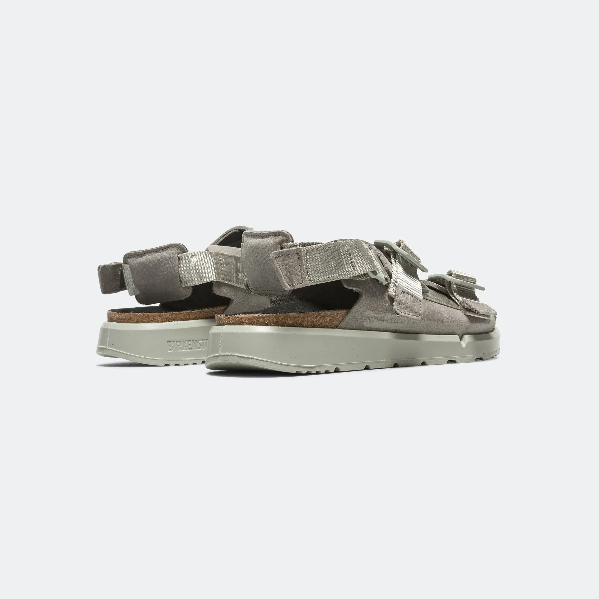 Supportive Walk Moisture wicking Shinjuku - Mineral Grey Nubuck Leather/textile