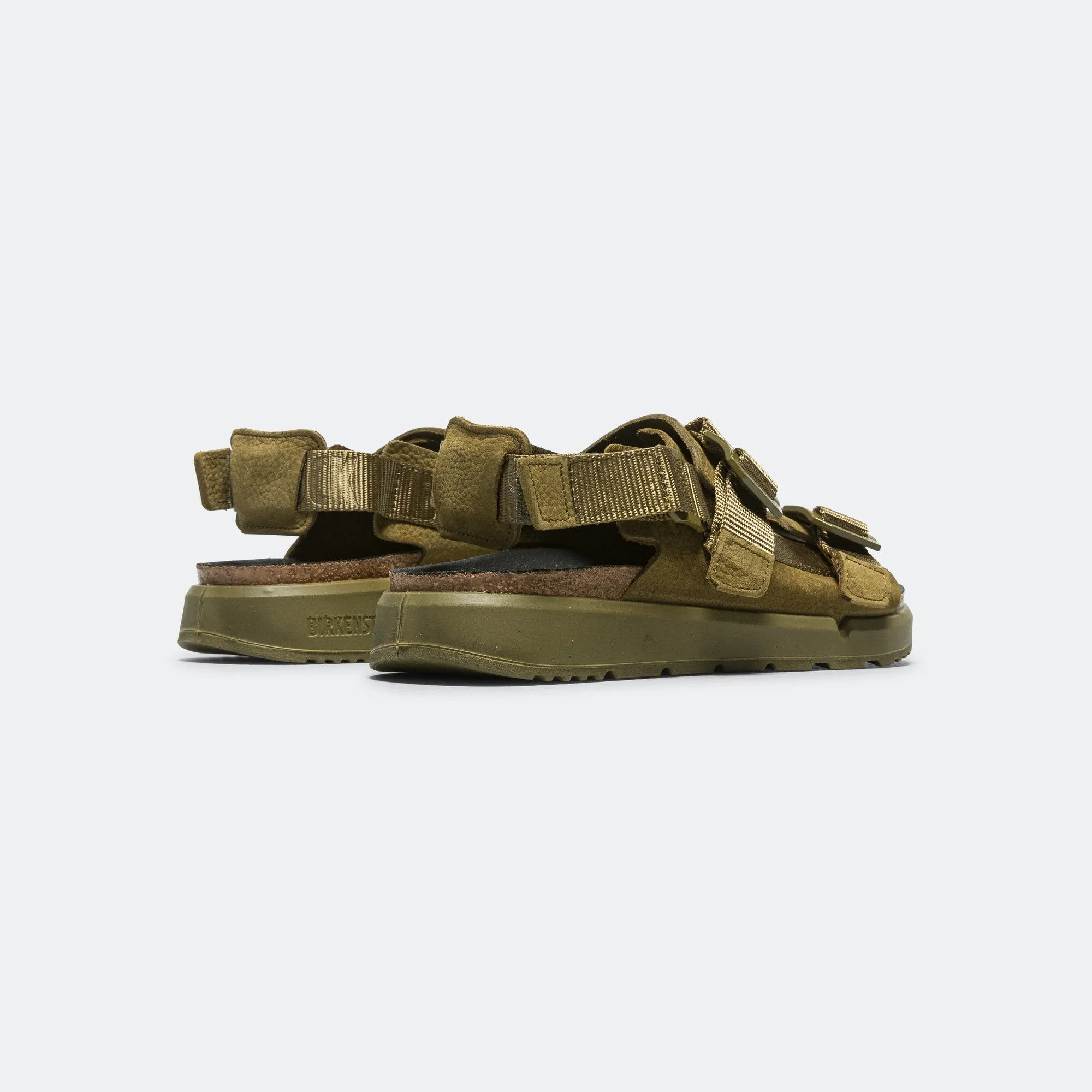 Sunset Stroll Shinjuku - Pine Green Natural Leather