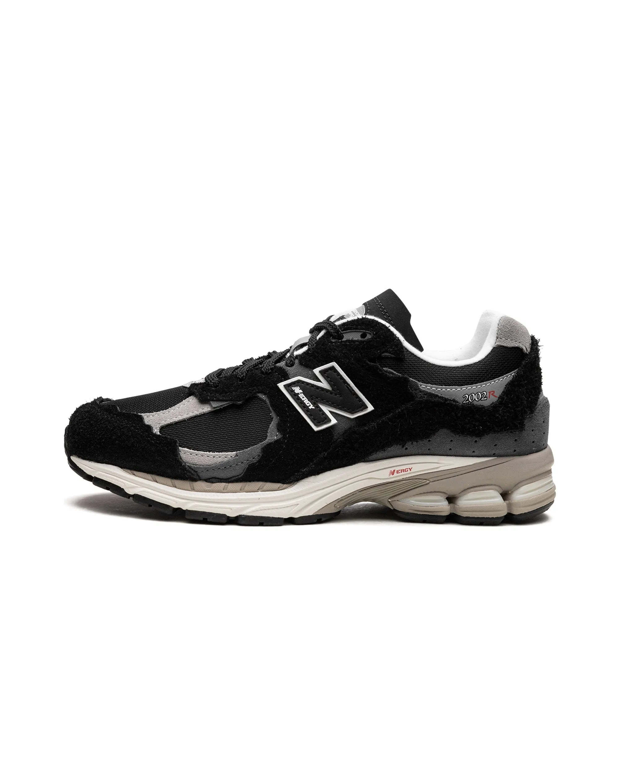 New Balance 2002R Protection Pack Black Grey high arches support
