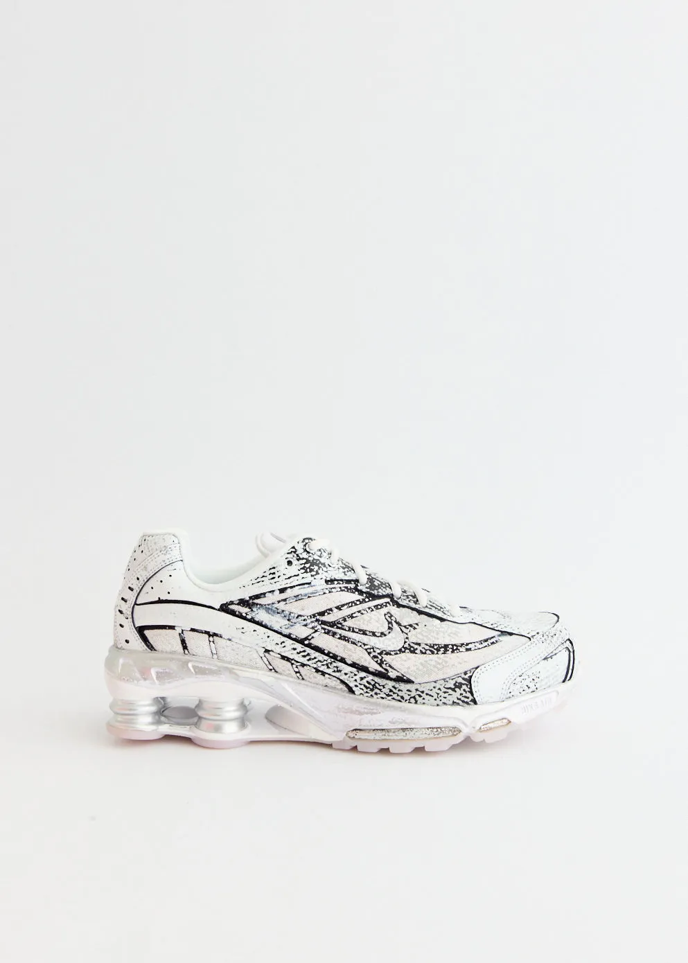Shox Ride 2 'Metallic Platinum' Sneakers upper - type