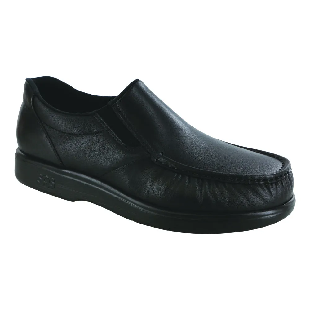 Ventilated Holes Side Gore - Smooth Black