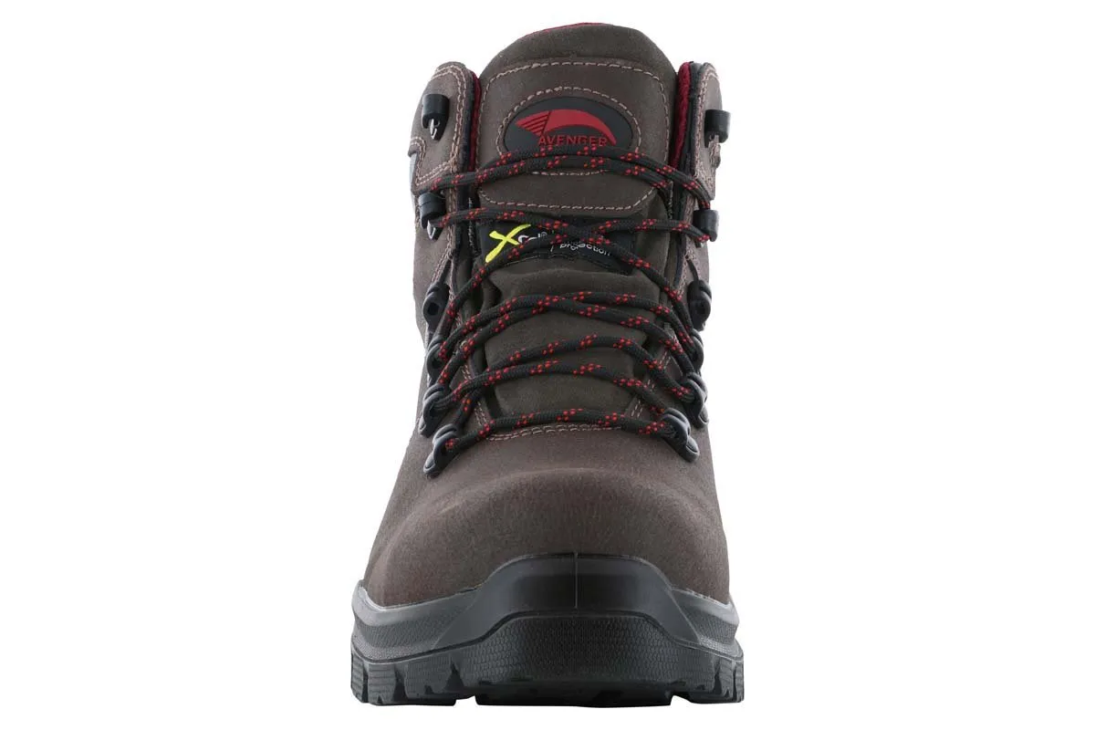 Avenger 7402 Waterproof Composite Toe Met Guard Boot Solid