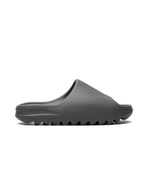 adidas Yeezy Slide Slate Grey hilly - terrain running shoes elevated - heel running option