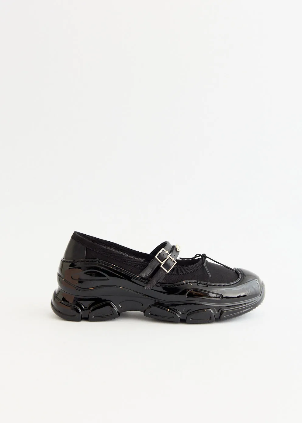 Day Style Street Smart Mesh Tracker Ballerinas With Embellishments