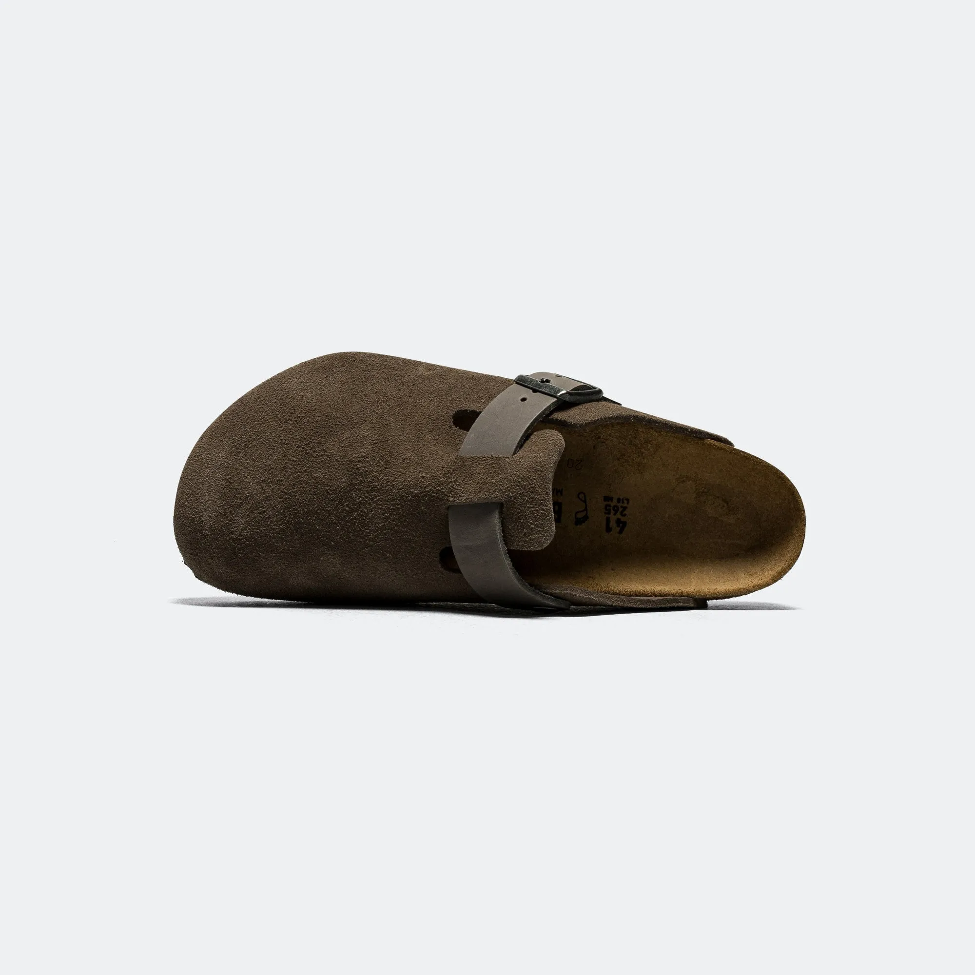 Boston - Concrete Grey Oiled/Suede Leather Skin Breath