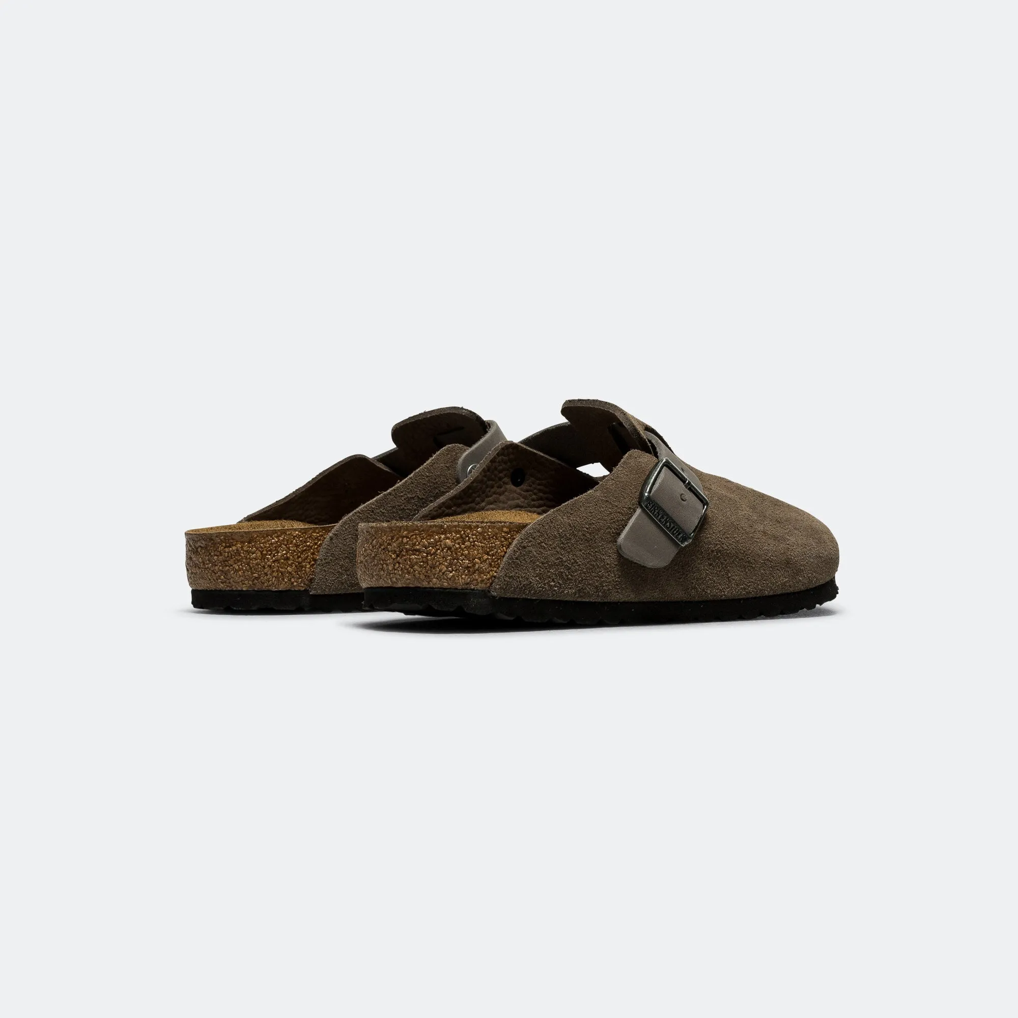 Boston - Concrete Grey Oiled/Suede Leather Style Addon