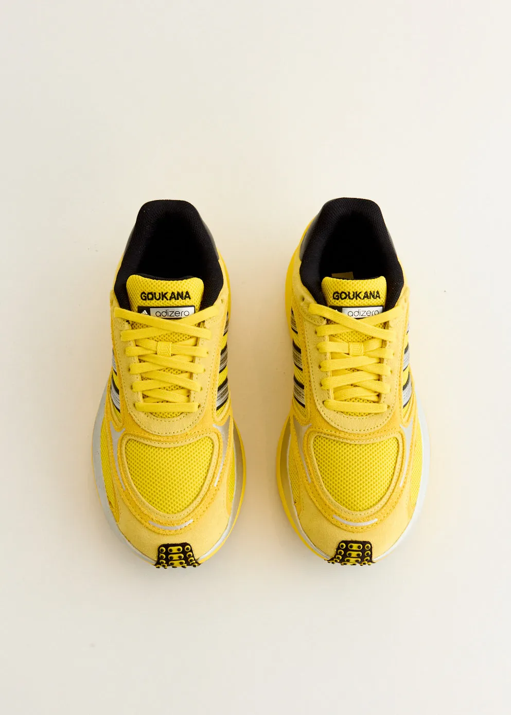 ergonomic - effectiveness - level Slip-resistant ease Adizero Goukana 'Yellow' Sneakers
