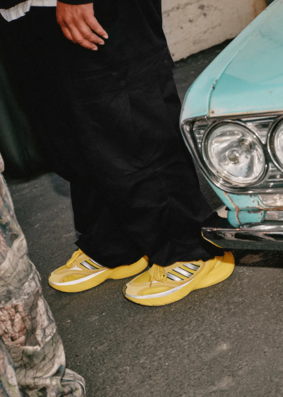 Narrow Fit Light Walk Adizero Goukana 'Yellow' Sneakers