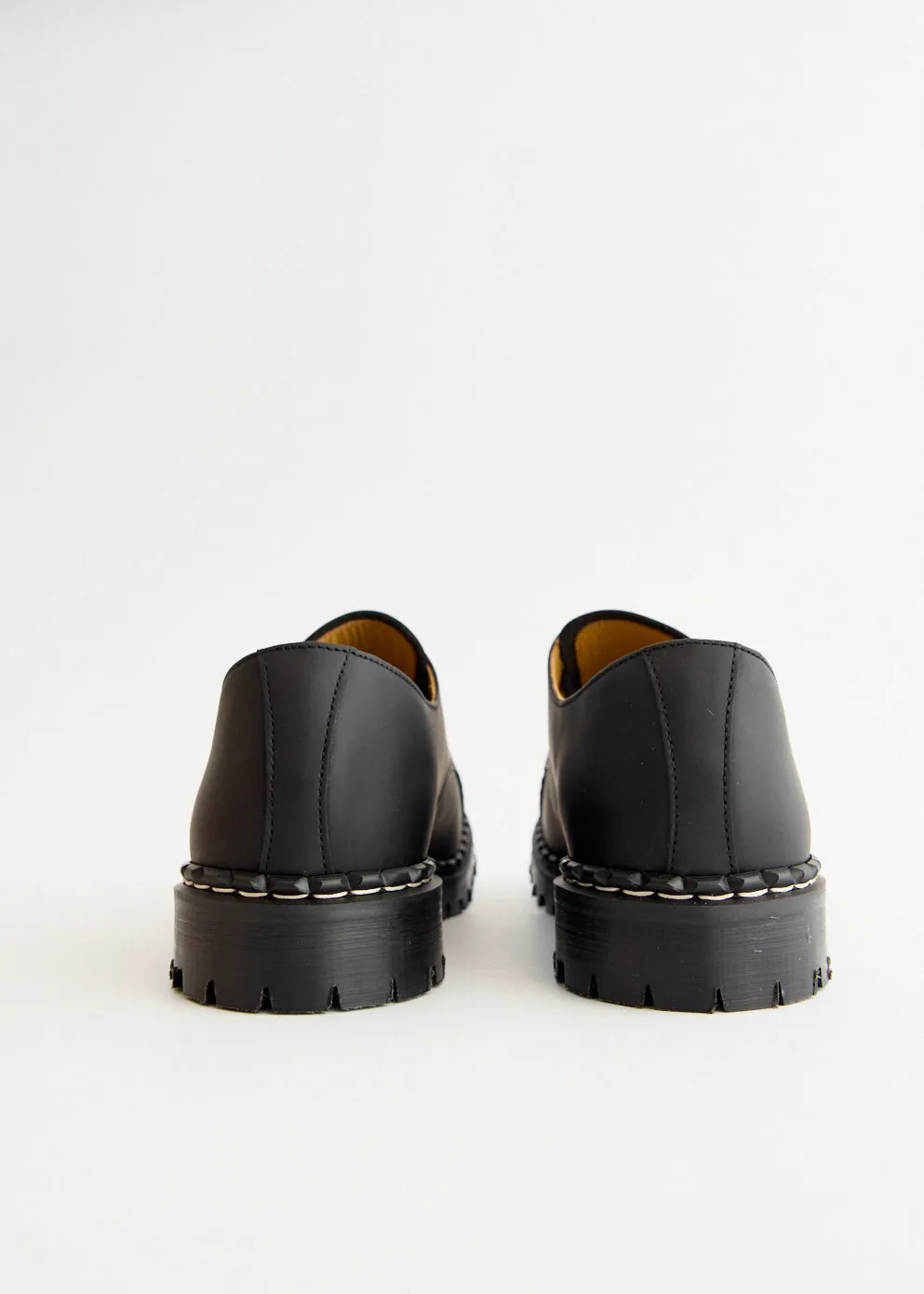 Greasy Steel Toe Capped Gibson Shoes All-Season Wear