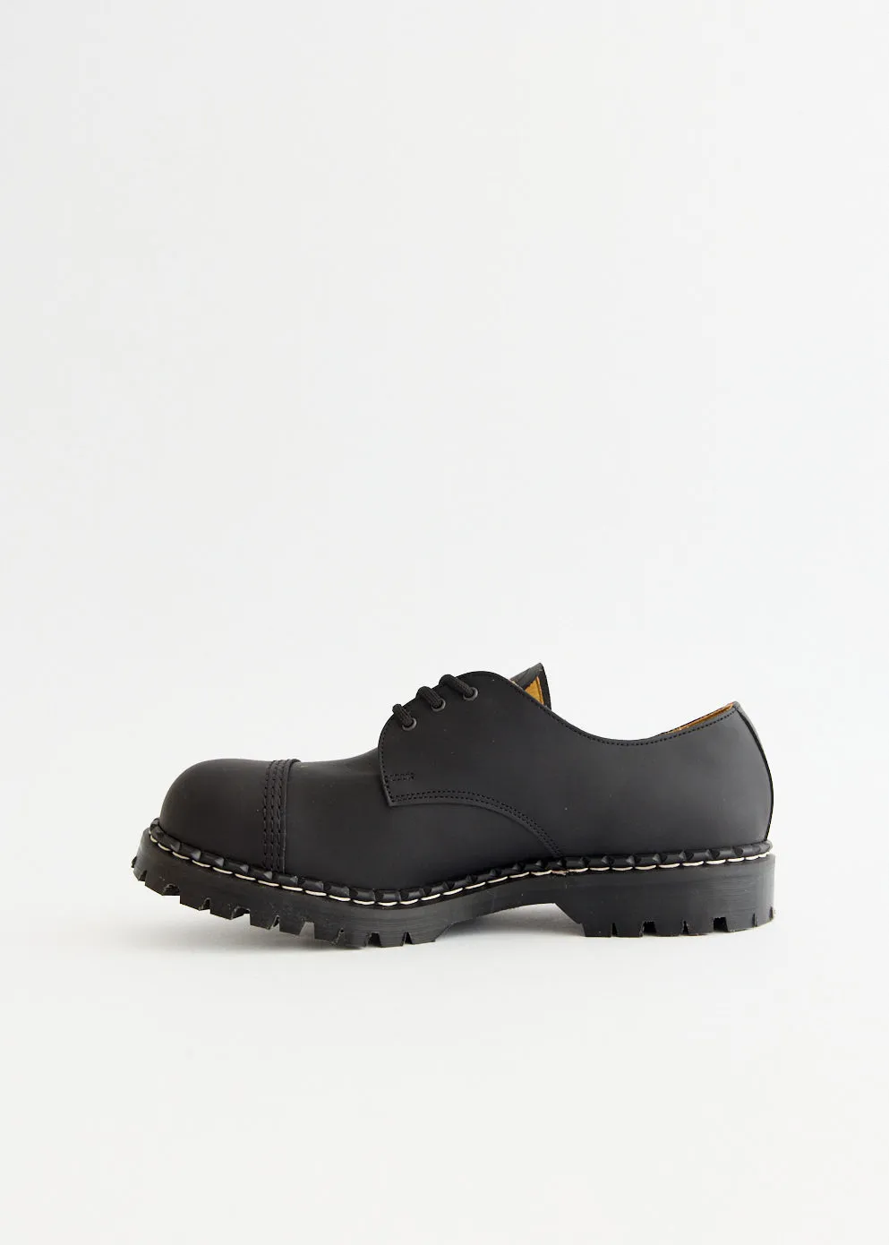 Greasy Steel Toe Capped Gibson Shoes Shock-absorbent cushioning windy - weather