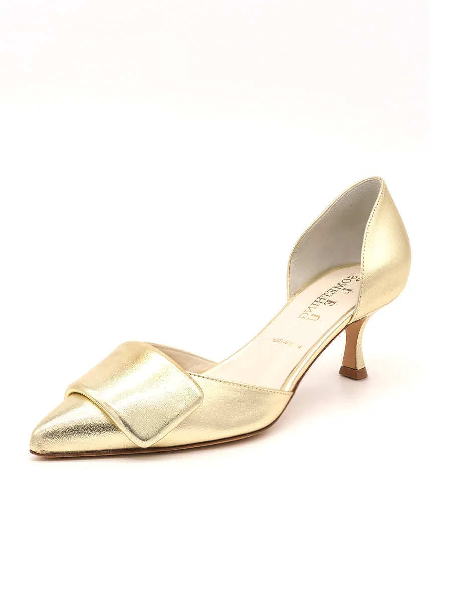 Sloane d'Orsay Kitten Heel Stylish Support necessary