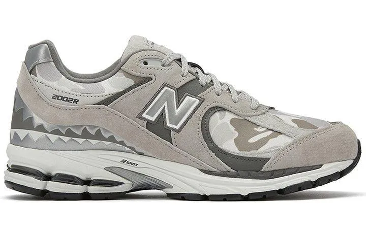 Adjustable Fit High - end quality New Balance 2002 X Bape Apes Together Strong - Grey Camo