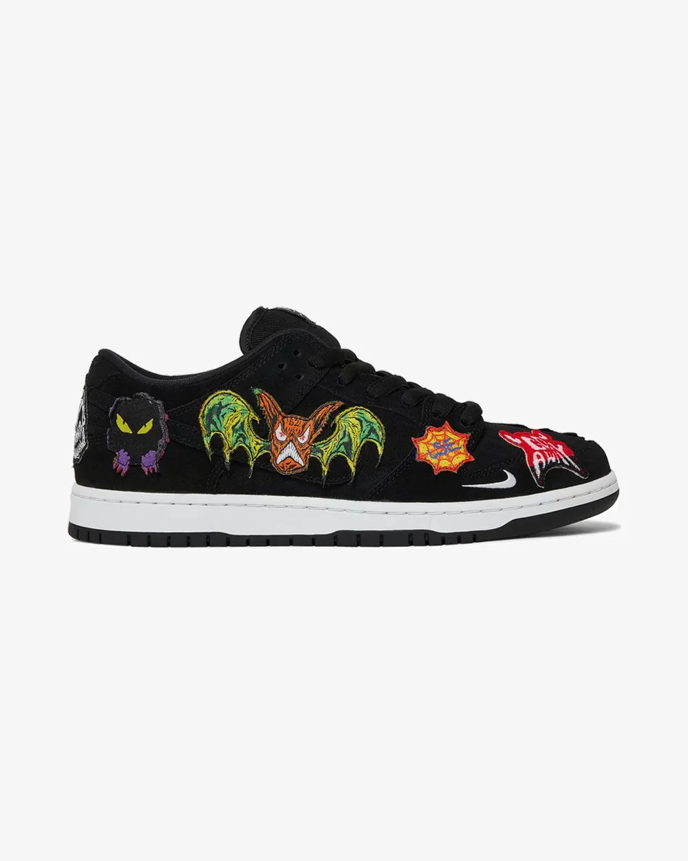 NIKE SB DUNK LOW PRO QS NECKFACE (NEW) Neon Bright Cushion Sole