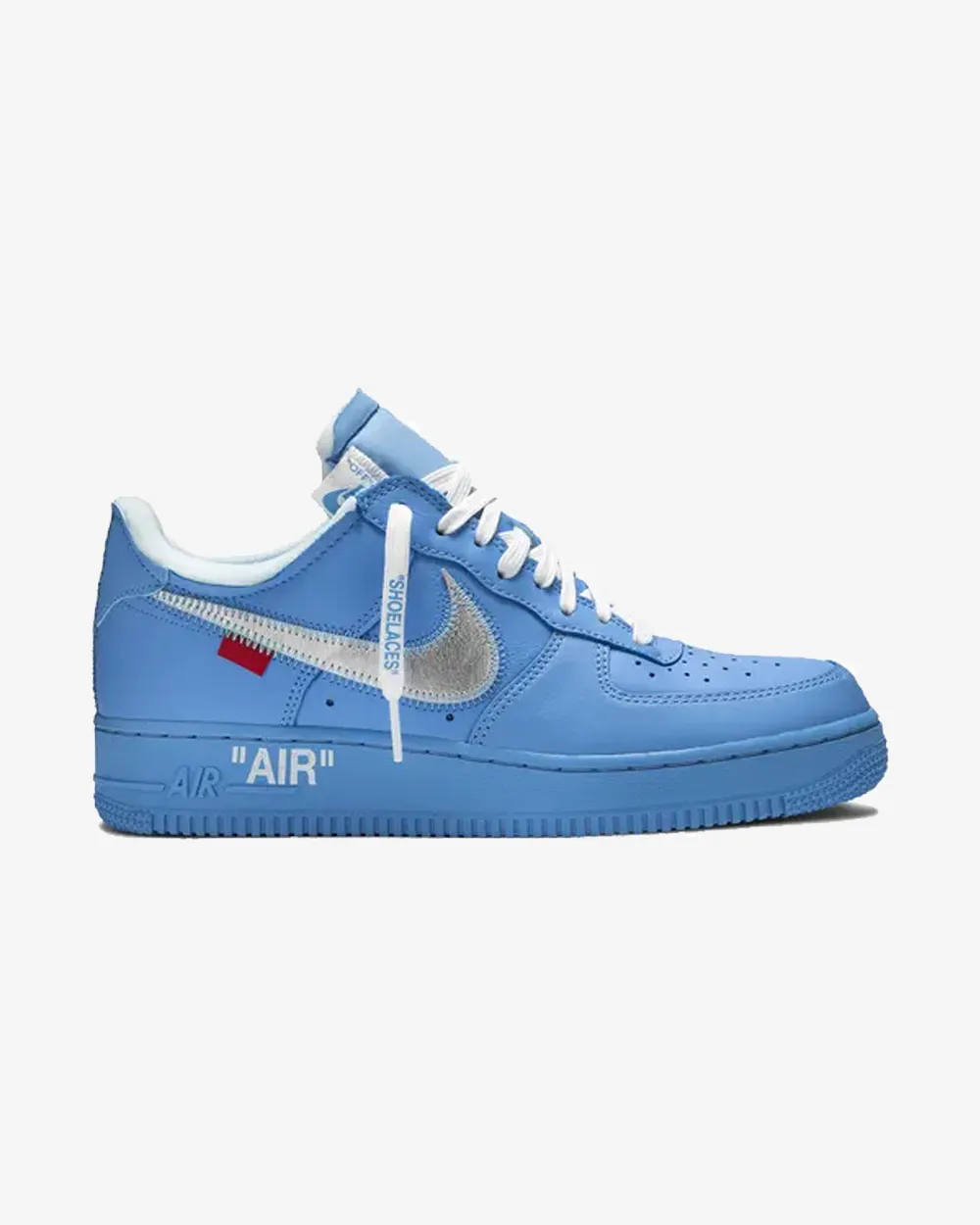 NIKE X OFF WHITE AIR FORCE 1 MCA UNIVERSITY BLUE ZipUp Streetwear Look