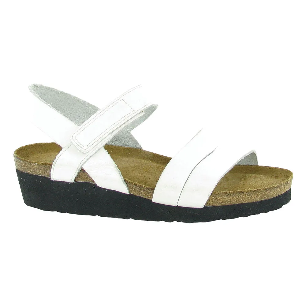 Easy - to - wear Kayla White Leather (7806-024)