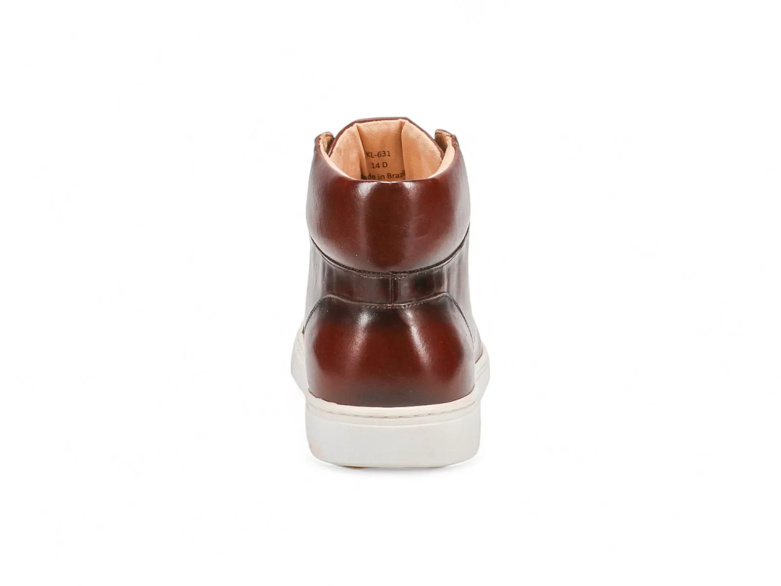 Running Inspired Daily Moves Michael Ellis Bennett High-Top Sneaker Tobacco