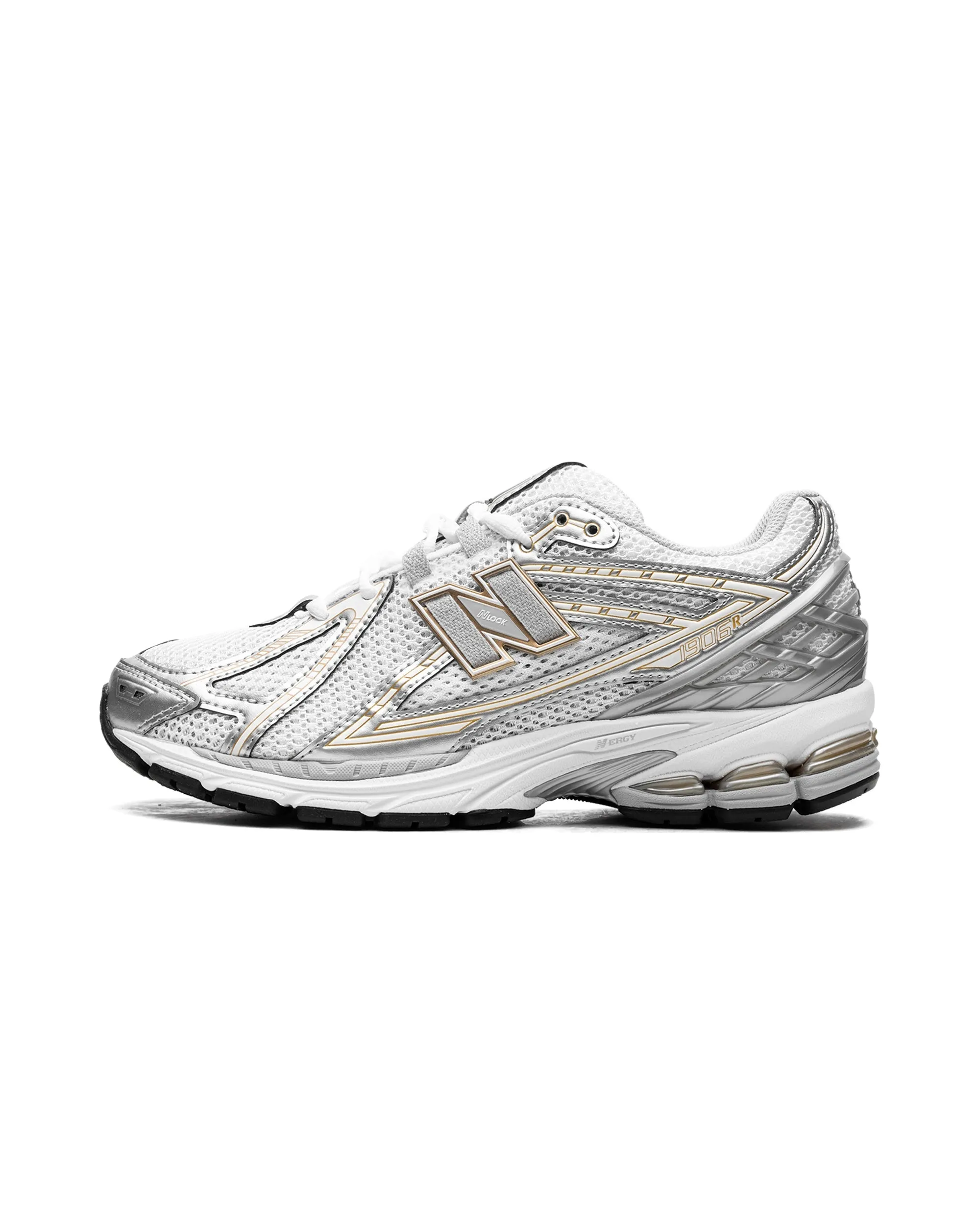 adults material for students New Balance 1906R White Rain Cloud Silver Metallic