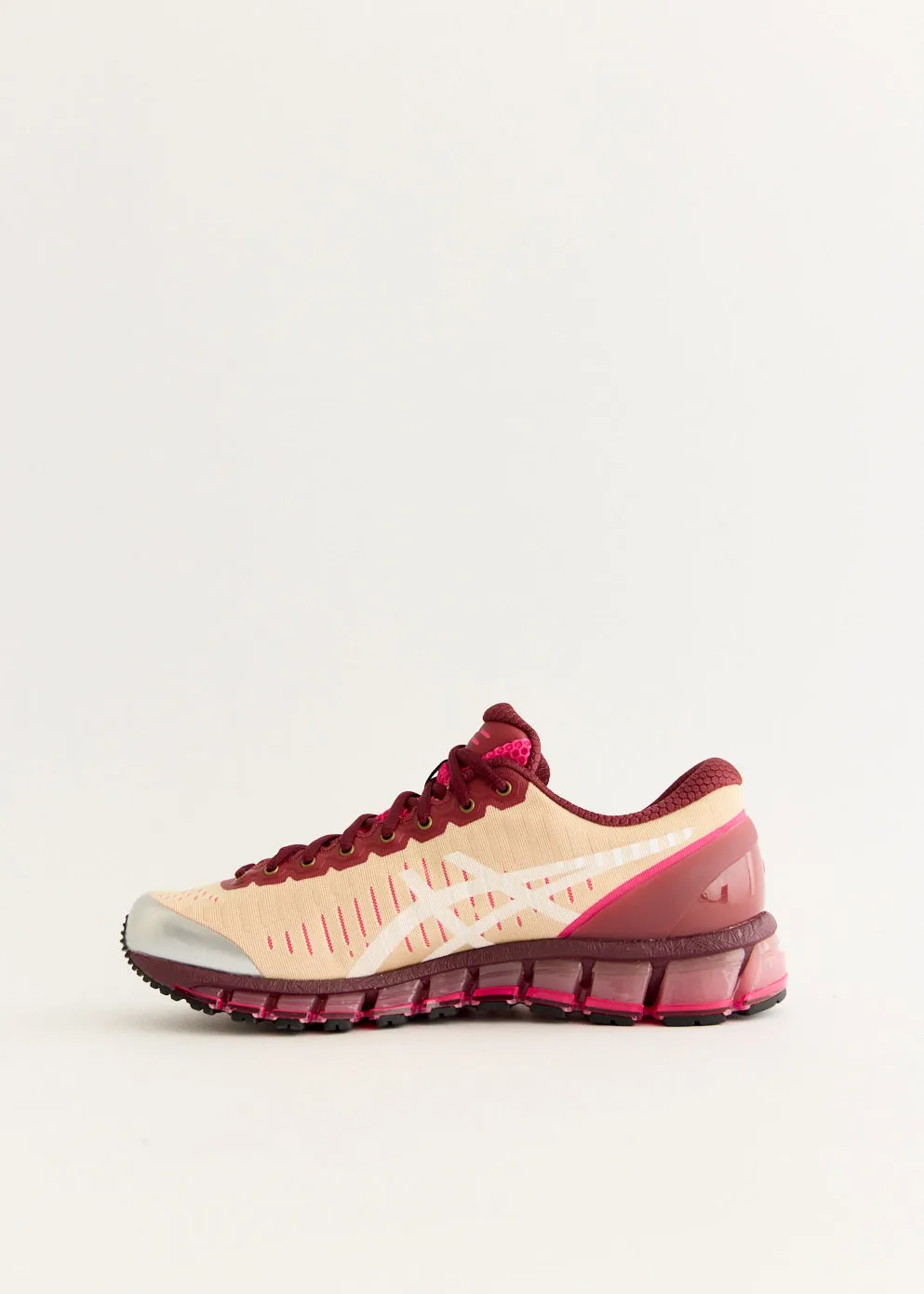 Moist Dry Comfortable Step Shoes x Above The Clouds GEL-Quantum 360 I AMP 'Brisket Red' Sneakers
