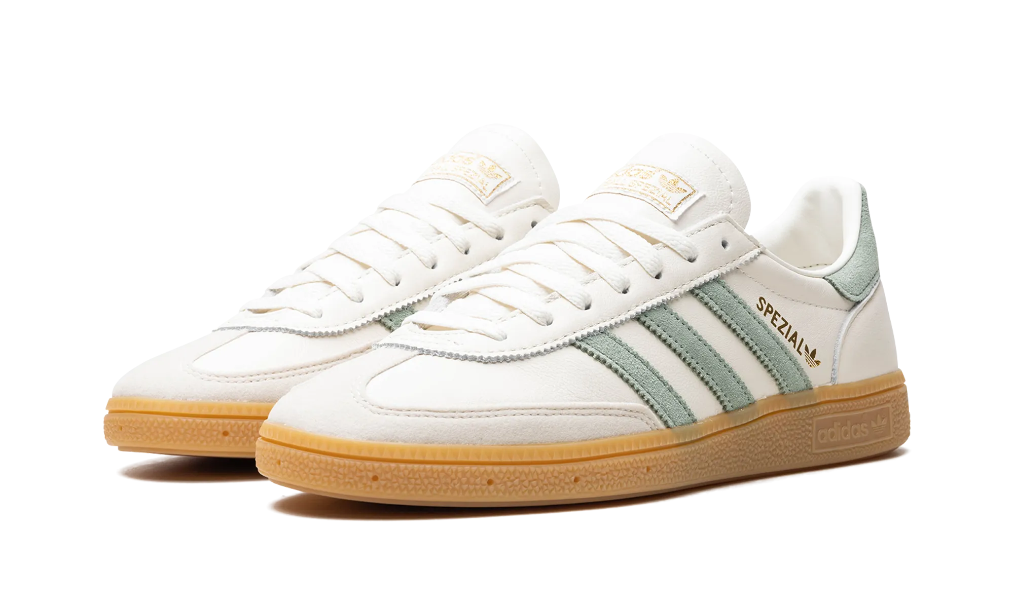 Handball Spezial "Off White Silver Green" Side Impact Flexible Step