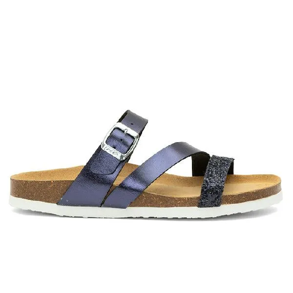 Womens Ara Felipa in Blue Summer Open Toe Shoes