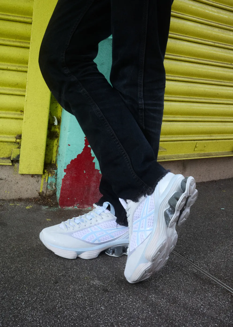US6-S Gel-Kinetic Fluent 'Glacier Grey' Sneakers Pump Supportive Lining