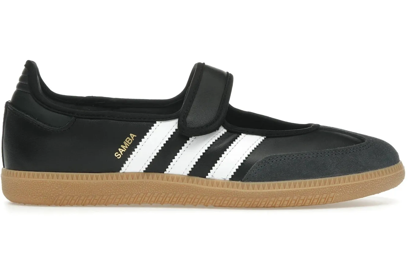 Adidas Samba Jane Black White Gum Advanced Comfort