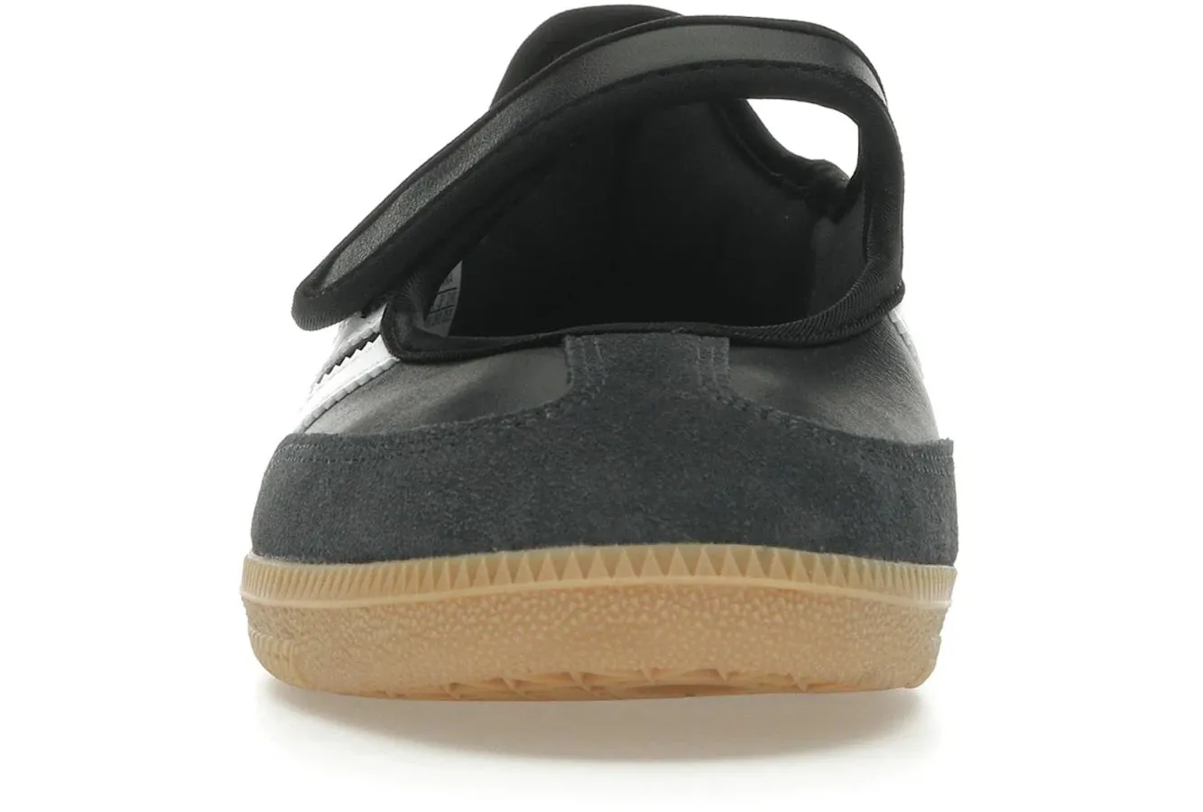Lateral Support Comfort Lacing Adidas Samba Jane Black White Gum