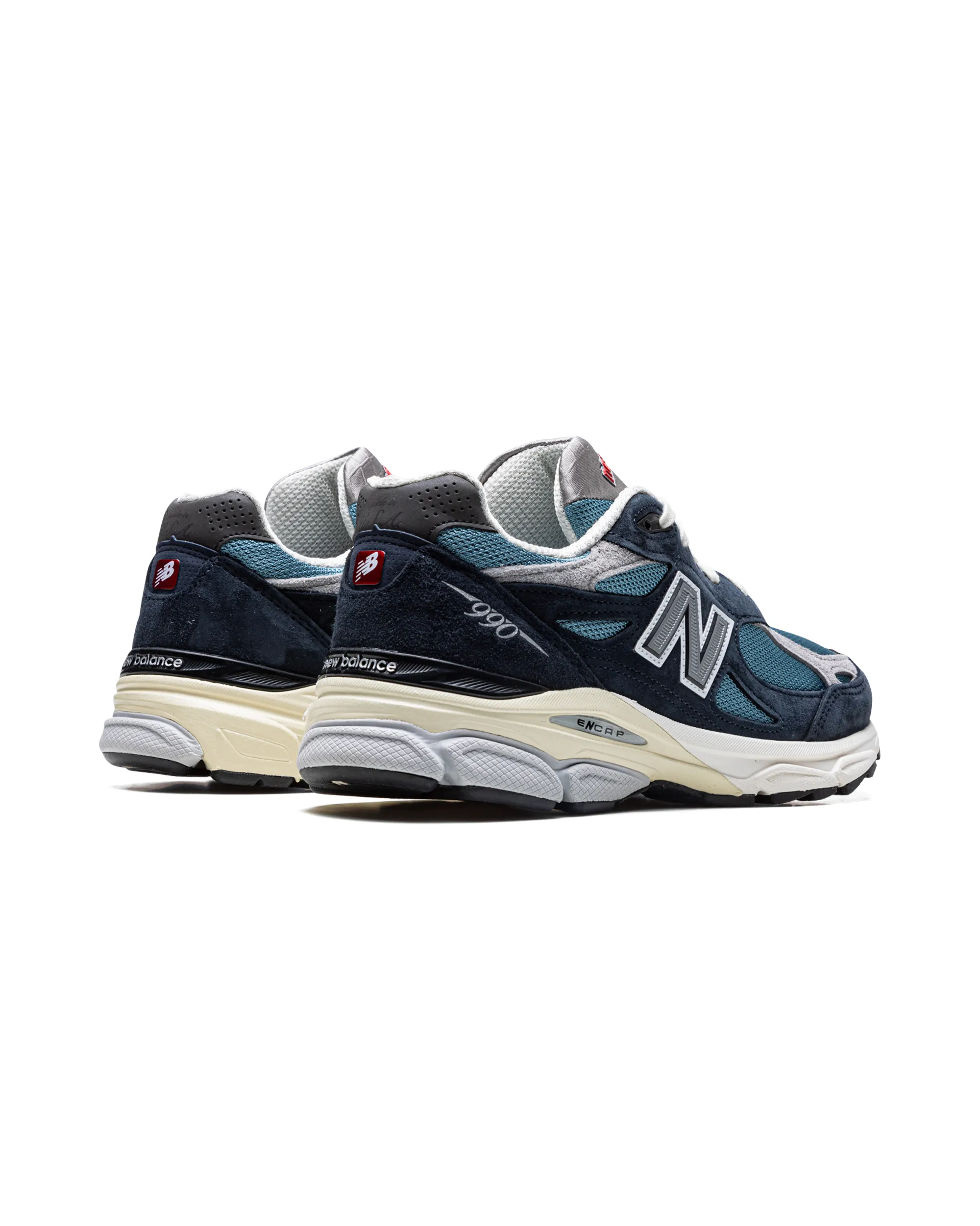 Supination control for experienced walkers New Balance 990v3 MiUSA Teddy Santis Navy Castlerock
