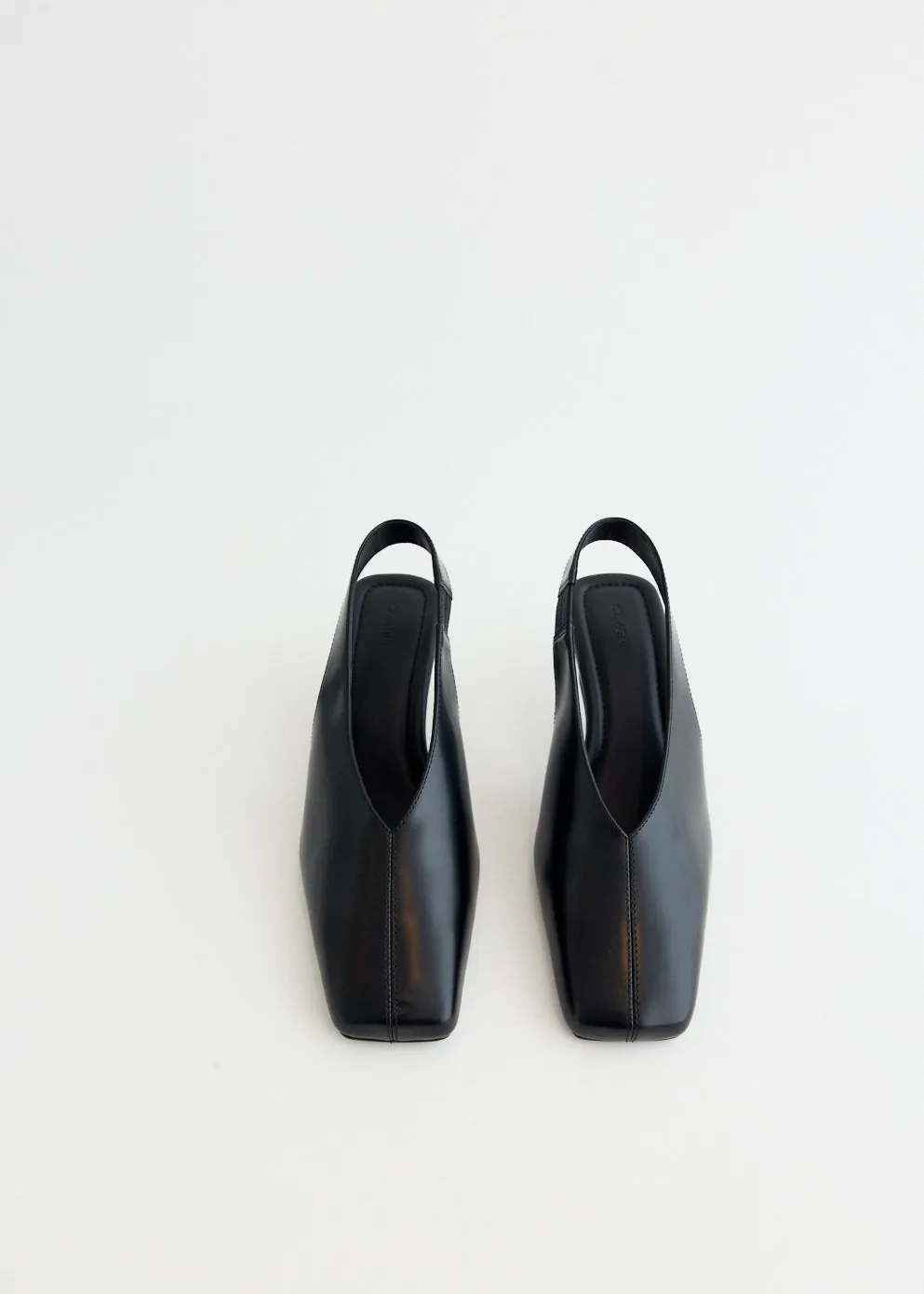 All-Purpose Use Square Toe Sling Back Heel