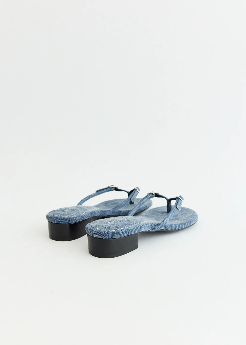 Comfortable Footwear Mica Denim Sandals