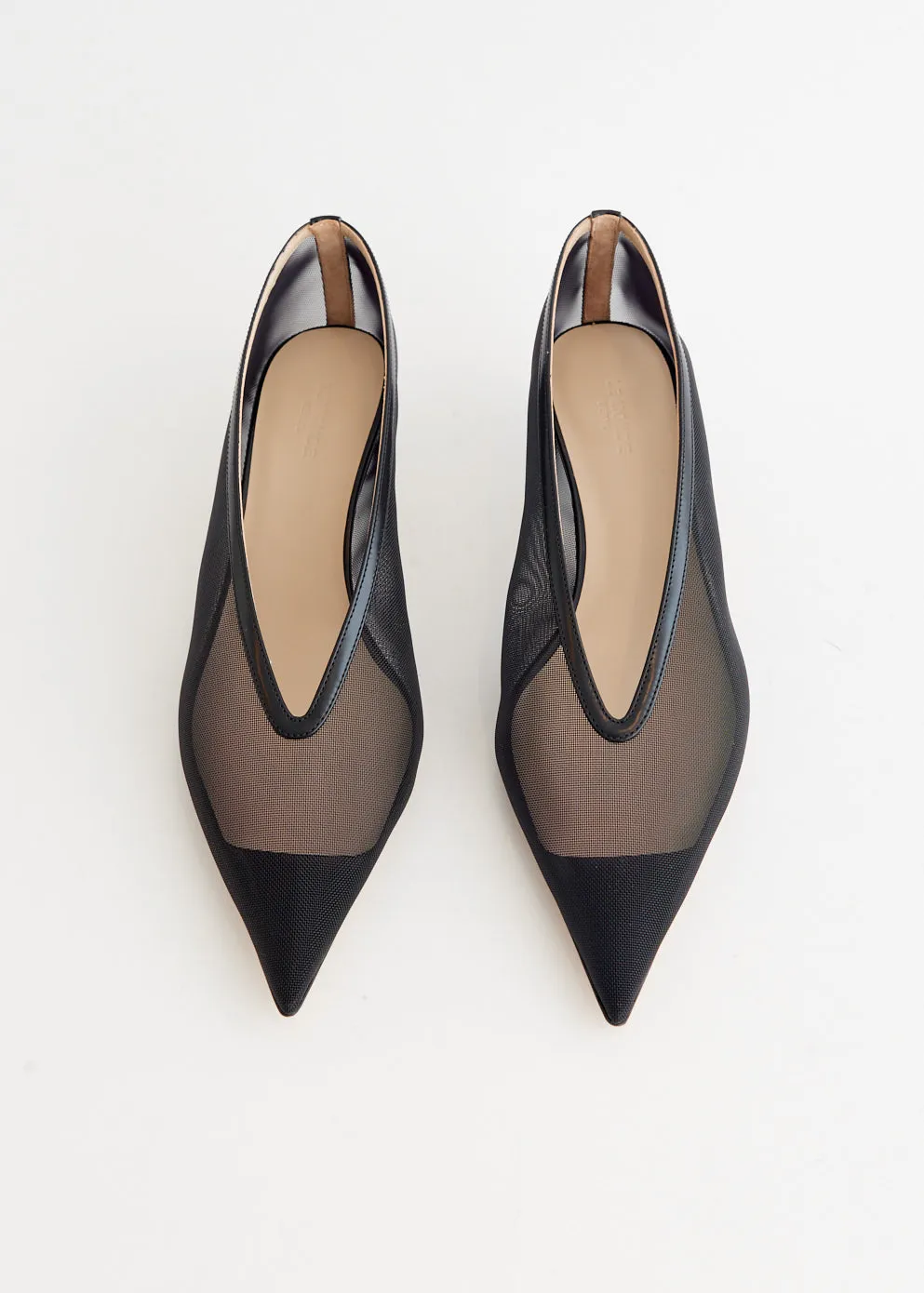 Babouche Kitten Mesh Heels Chill Fit