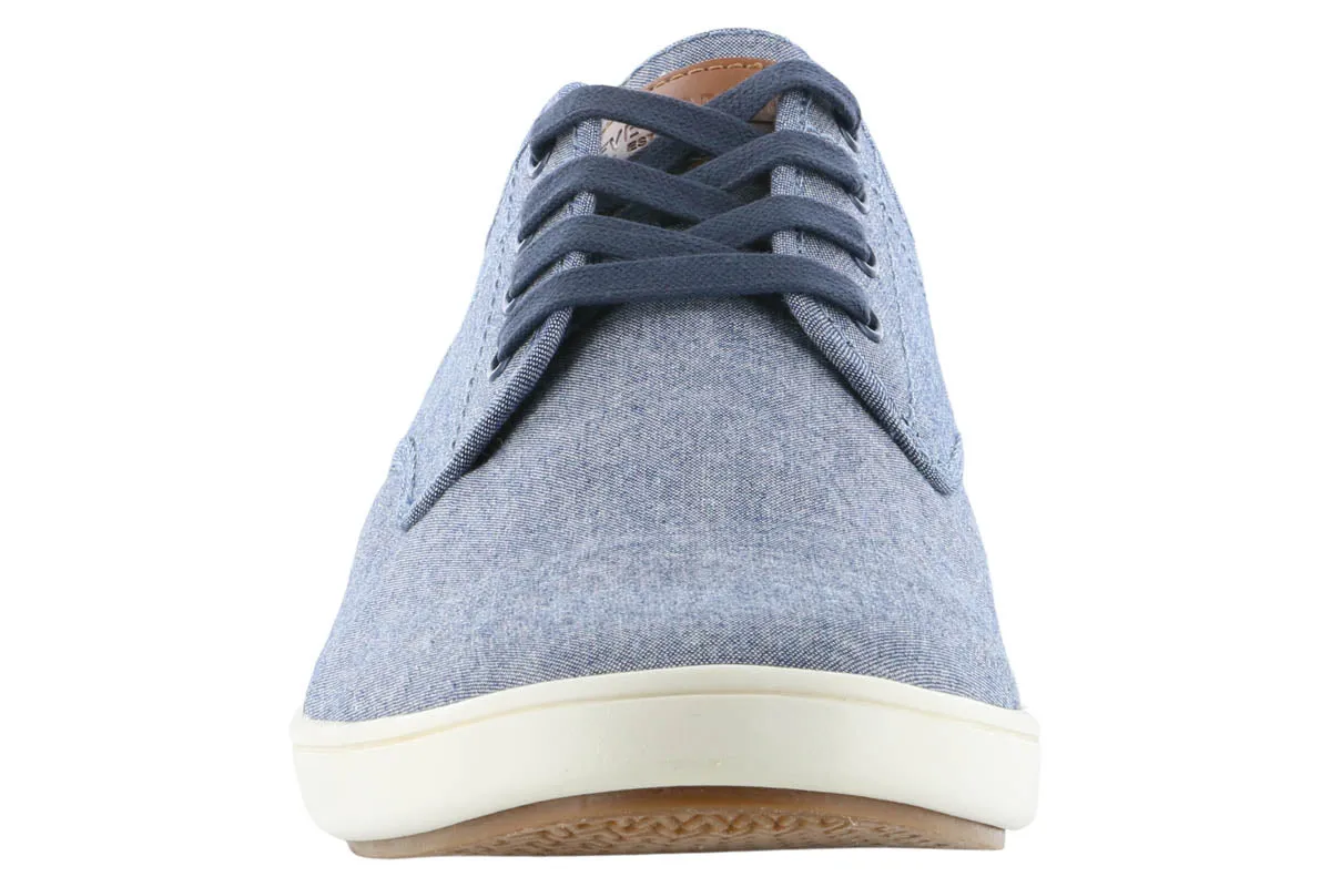 Reinforced toe Plain look Steve Madden Fenta Sneaker Blue