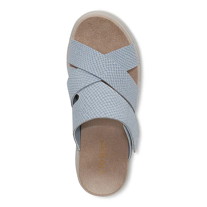 Travel-Friendly Shoes Comfortable Slip-Ons Womens Vionic Uptown Sunset in Blue Mist