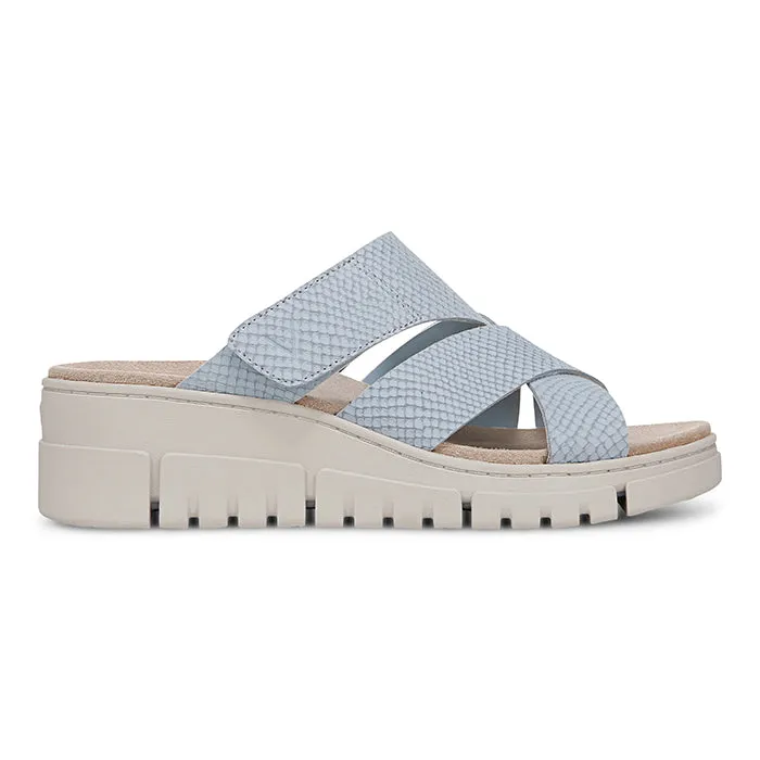 Compact Design Sun Ready Womens Vionic Uptown Sunset in Blue Mist