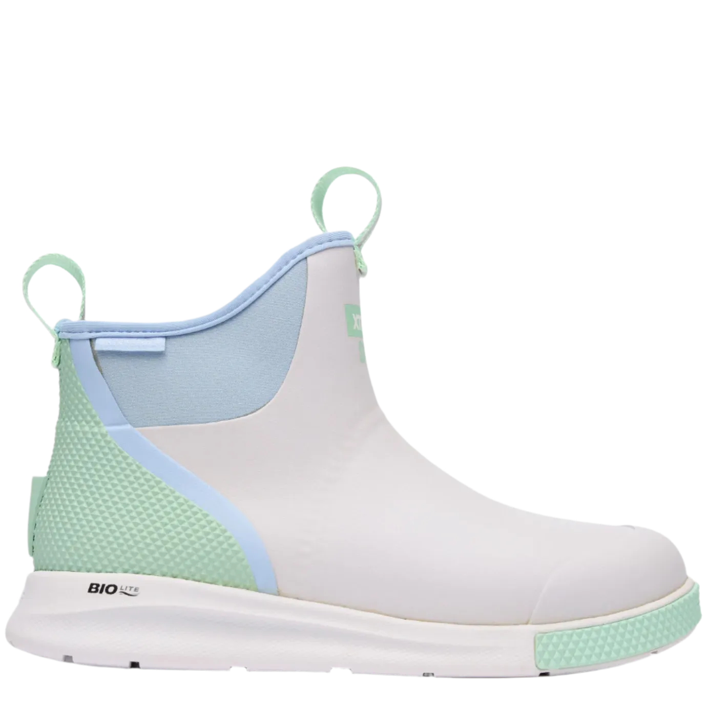 Horse Riding Metallic Accent Women's 6" Ankle Deck Boot Sport