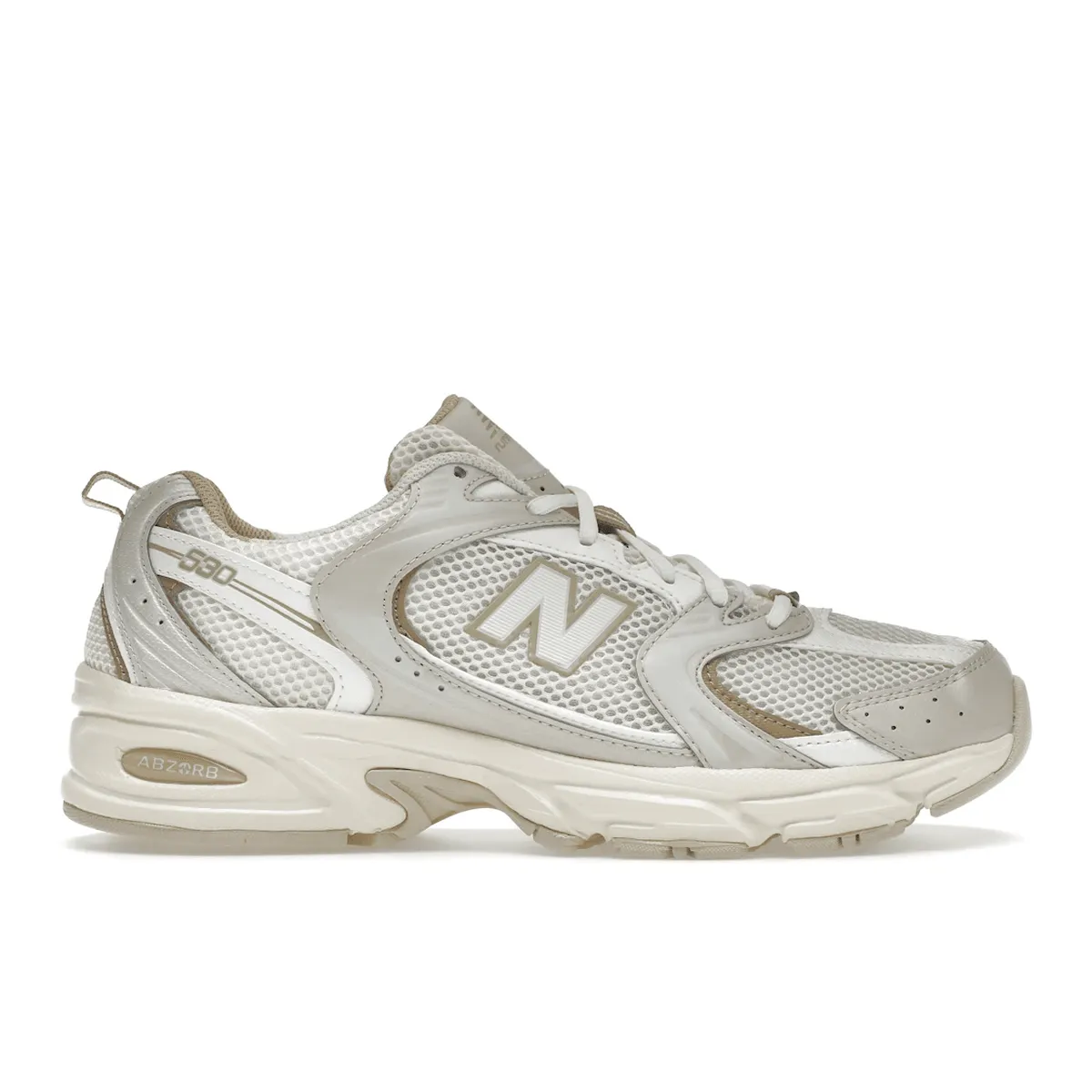 Sustainable Stitching New Balance 530 Beige Angora