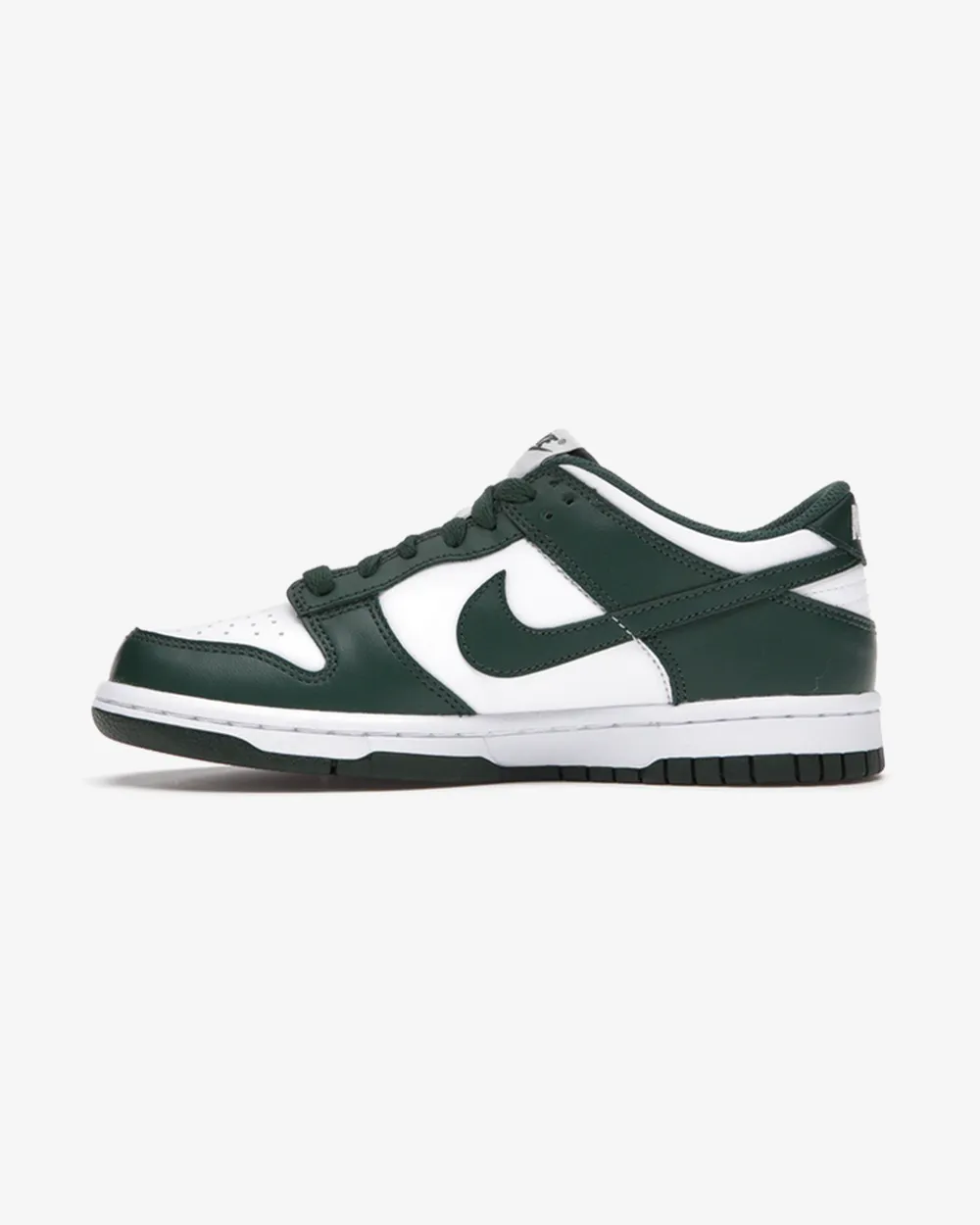 NIKE DUNK LOW RETRO GS MICHIGAN STATE SPARTAN GREEN Lead Step