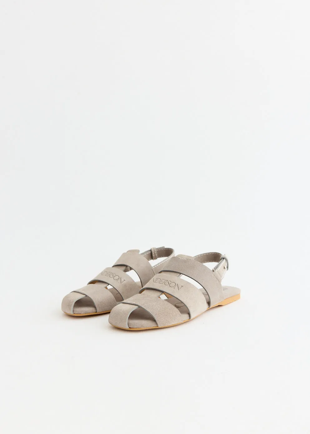 Quick Move Versatile Footwear Stripe Flat Sandals