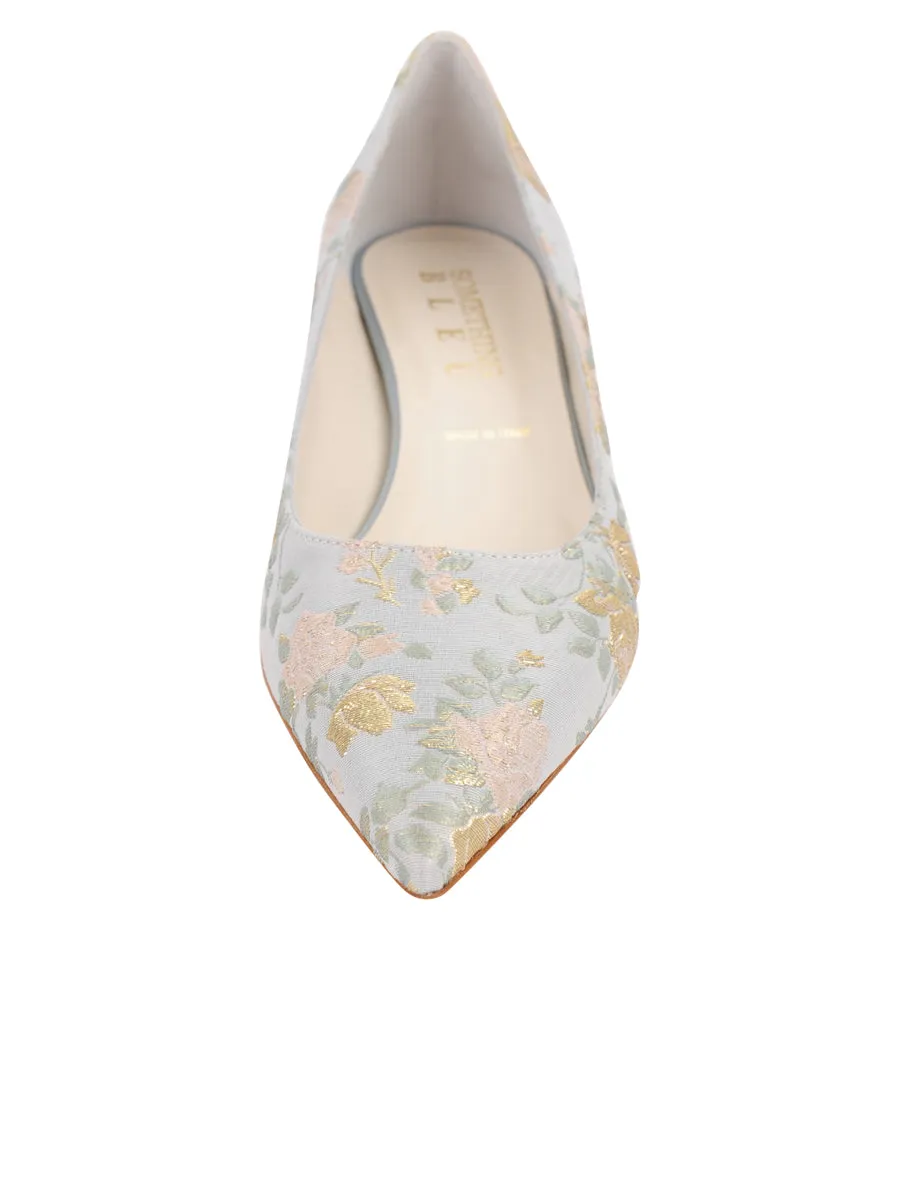 most spring Bryn Kitten Heel Brocade