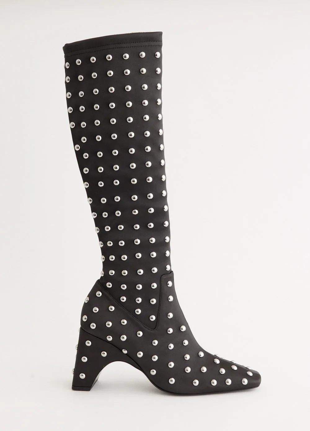 Studded Bridge Stretch Boots Urban Outfit Pack Easy