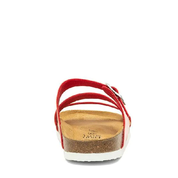 Suede Material Summer Vibe Womens Ara Felipa in Coral