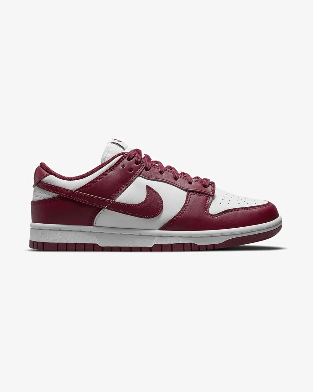 NIKE DUNK LOW BORDEAUX Studded Trim Solid Hold