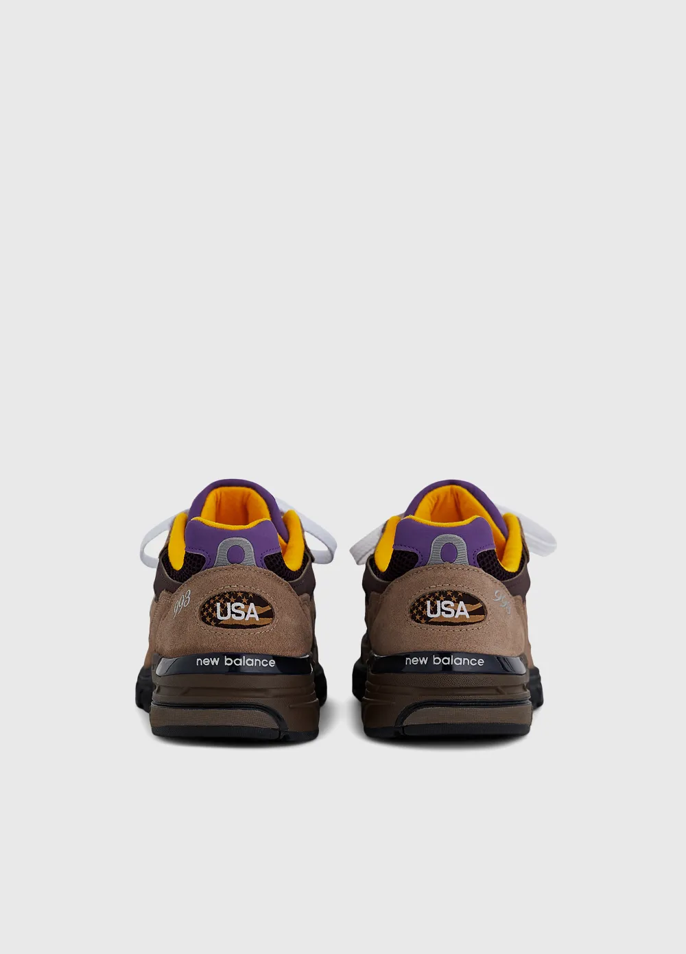 MADE in USA 993 'Mushroom Midnight Violet' Sneakers cultural Amateur