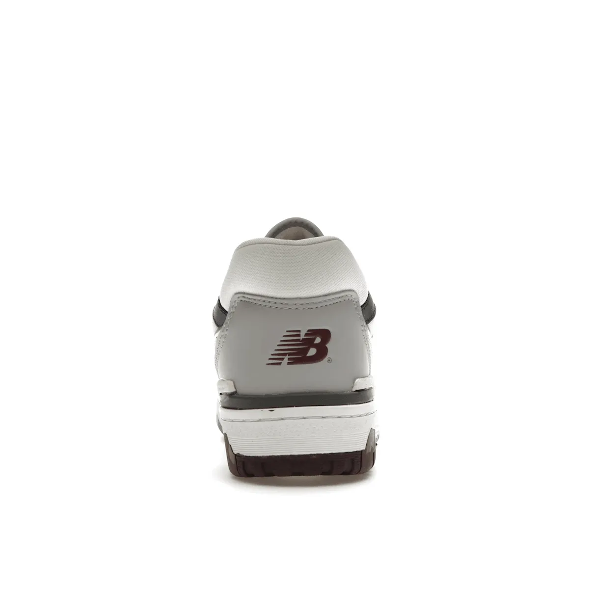 New Balance 550 White Natural Indigo Burgundy Lace Lock System Push Power