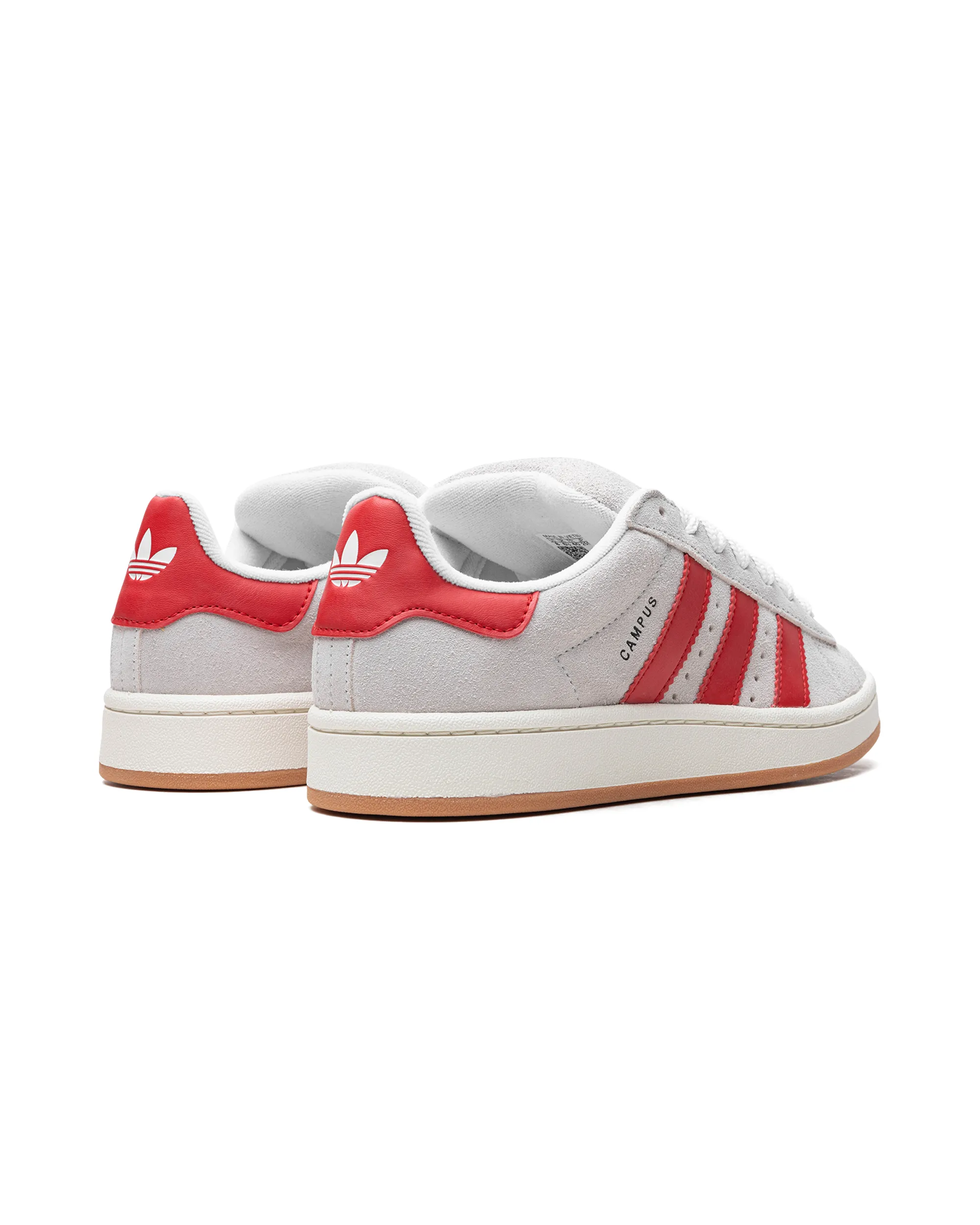 adidas Campus 00s Crystal White Better Scarlet (Women's) grass material Standard width