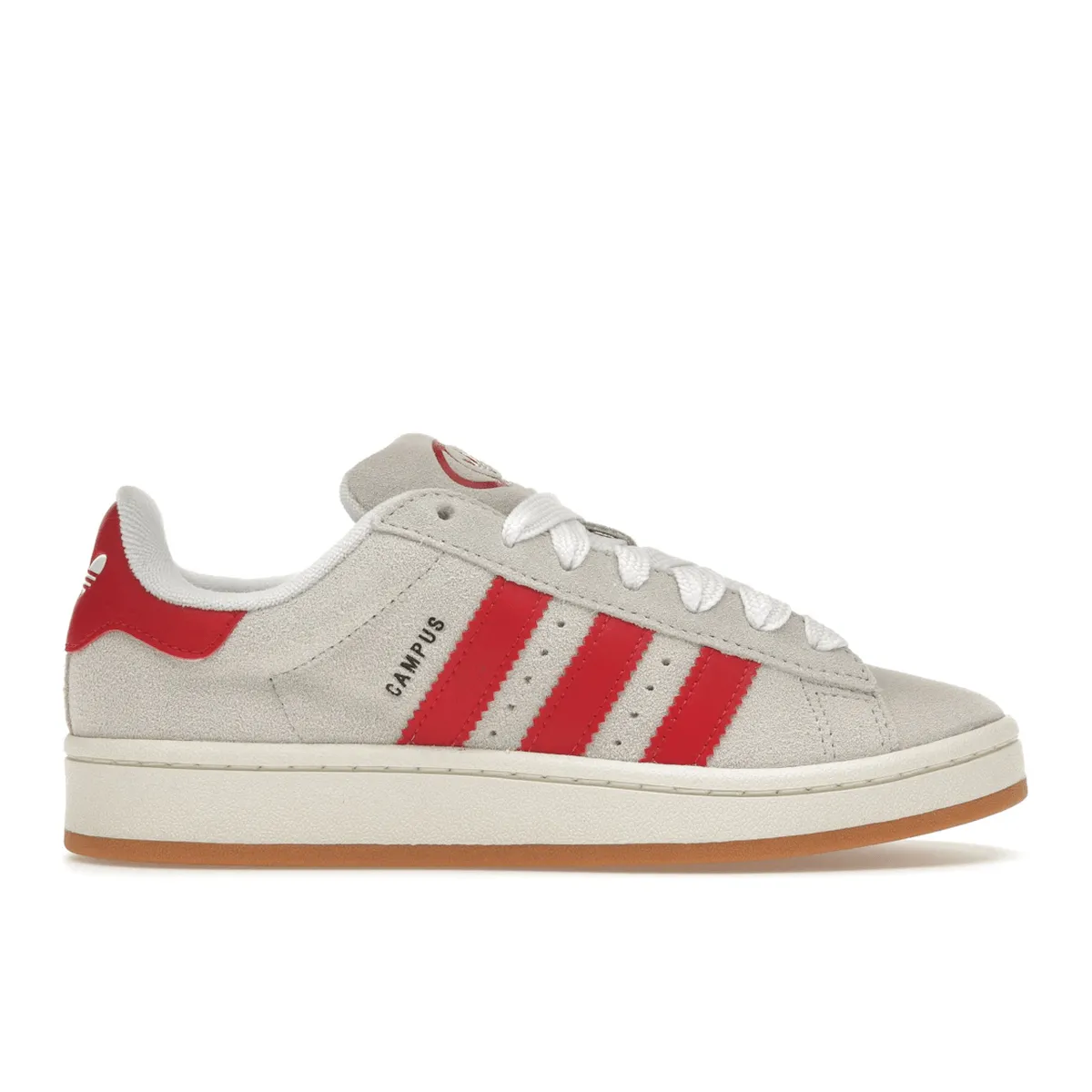 Adidas Campus 00s Crystal White Better Scarlet High Quality Leather Stride Light