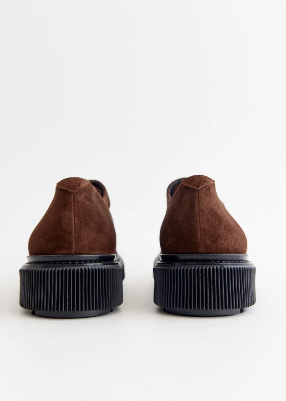most polluted snowboarders Type 124 Suede Derbies