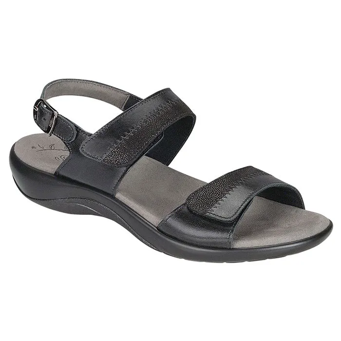 Womens SAS Nudu Midnight Open Back Lightweight Footwear