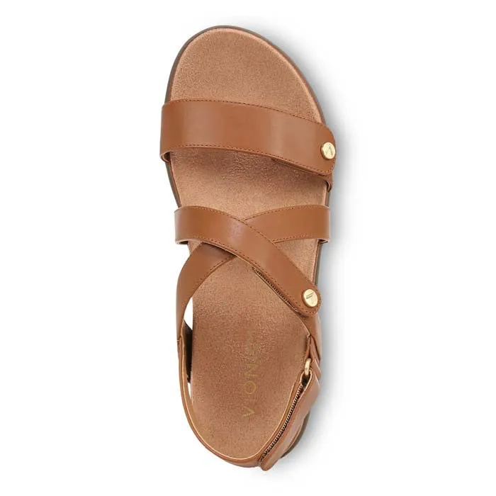 Quick Slide Womens Vionic Cypress in Tan