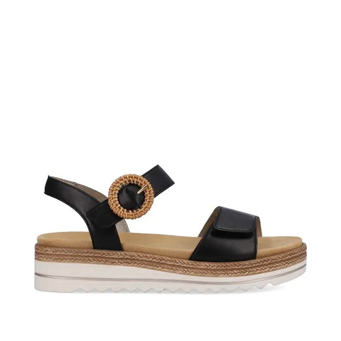 Womens Remonte Jocelyn 52 in Black Sandal Repairs